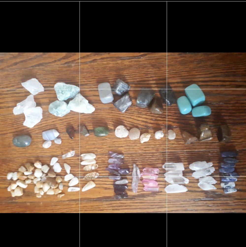 Crystals, stones & fossils bundle